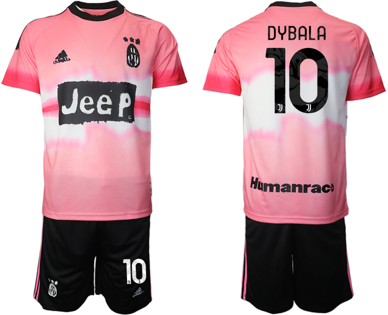 Men 2021 Juventus adidas Human Race #10 soccer jerseys->juventus jersey->Soccer Club Jersey